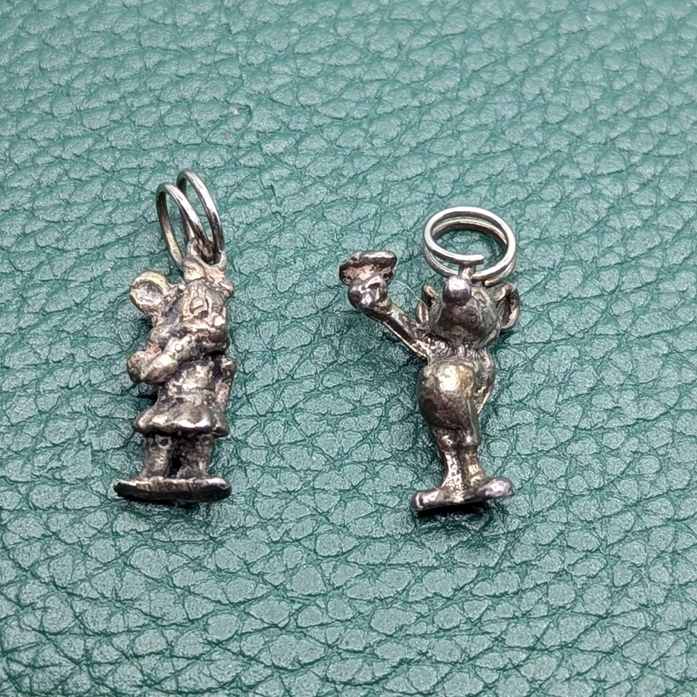 ✨ Vintage Sterling Silver Mouse Charms ✨ - Picture 1 of 3